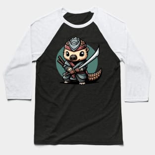 Warrior Pangolin Baseball T-Shirt